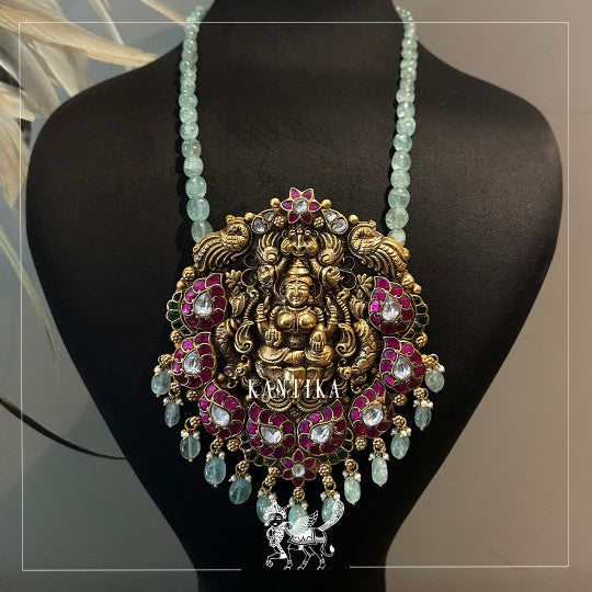 Goddess Lakshmi Beads Necklace