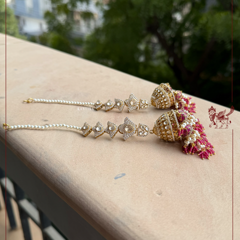 Noor-e-Chand (Long Jhumkas)