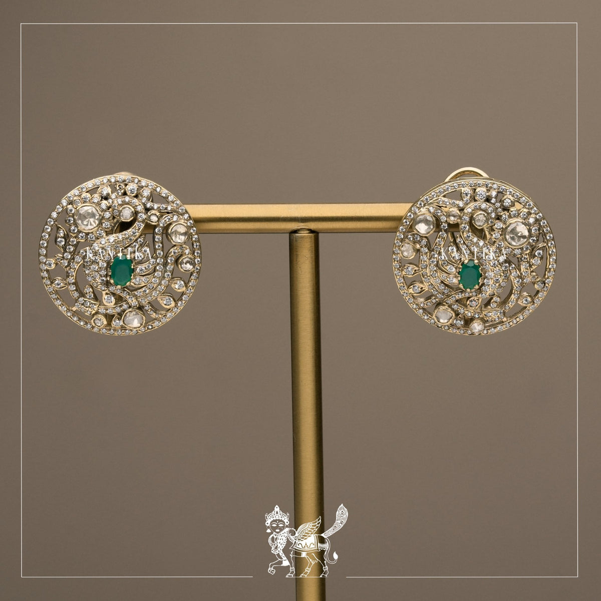 Emerald Essence Earrings