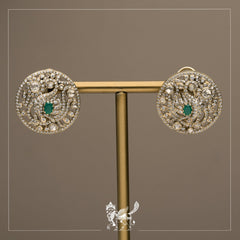 Emerald Essence Earrings