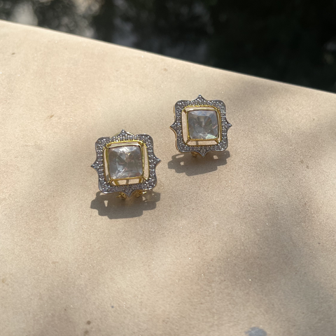 Selena Polki Studs
