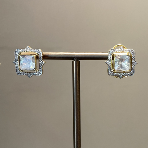 Selena Polki Studs