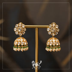 Polki Drop Earring