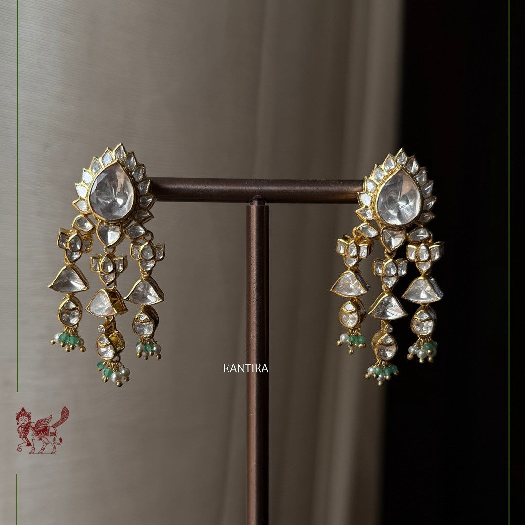 Kamal e noor (Earrings only)
