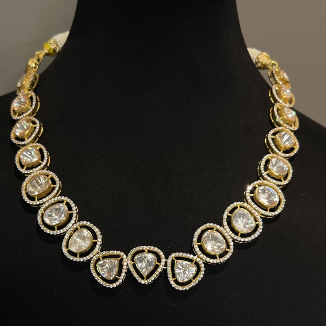 Polki Diamond Necklace