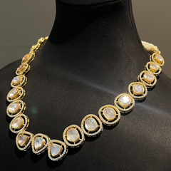 Polki Diamond Necklace