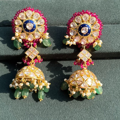 Rosemary Blossom Jhumka