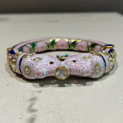 Opaline Enamel Gemstone Bangles