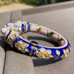 Opaline Enamel Gemstone Bangles