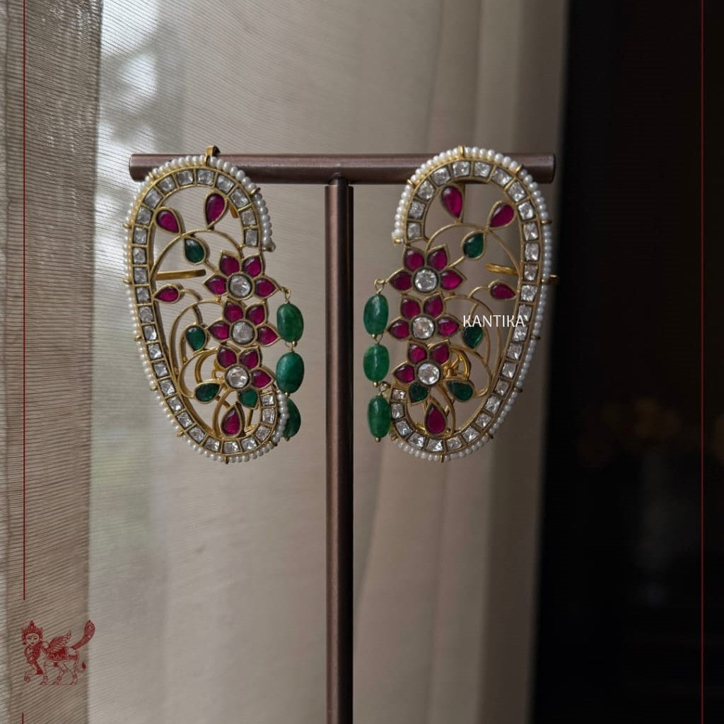 Gulabi Rajwada Ear cuff