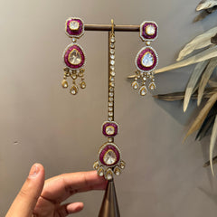 Sundarma (Earrings and Maang Tikka Set)