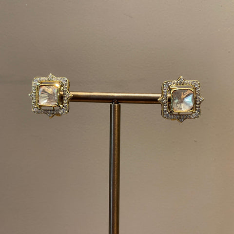 Selena Polki Studs