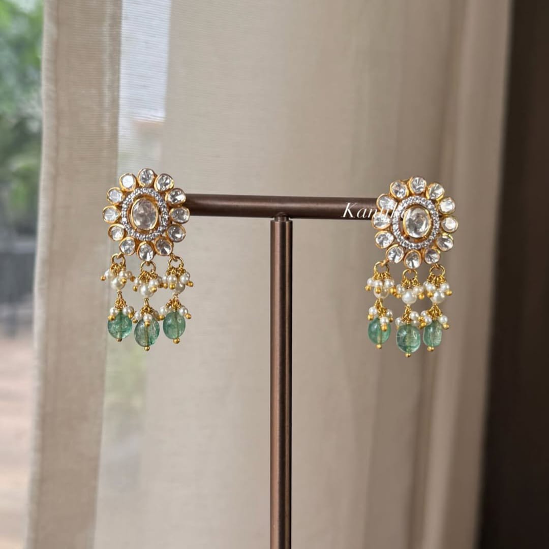 Gul e zamrud (Earrings only)