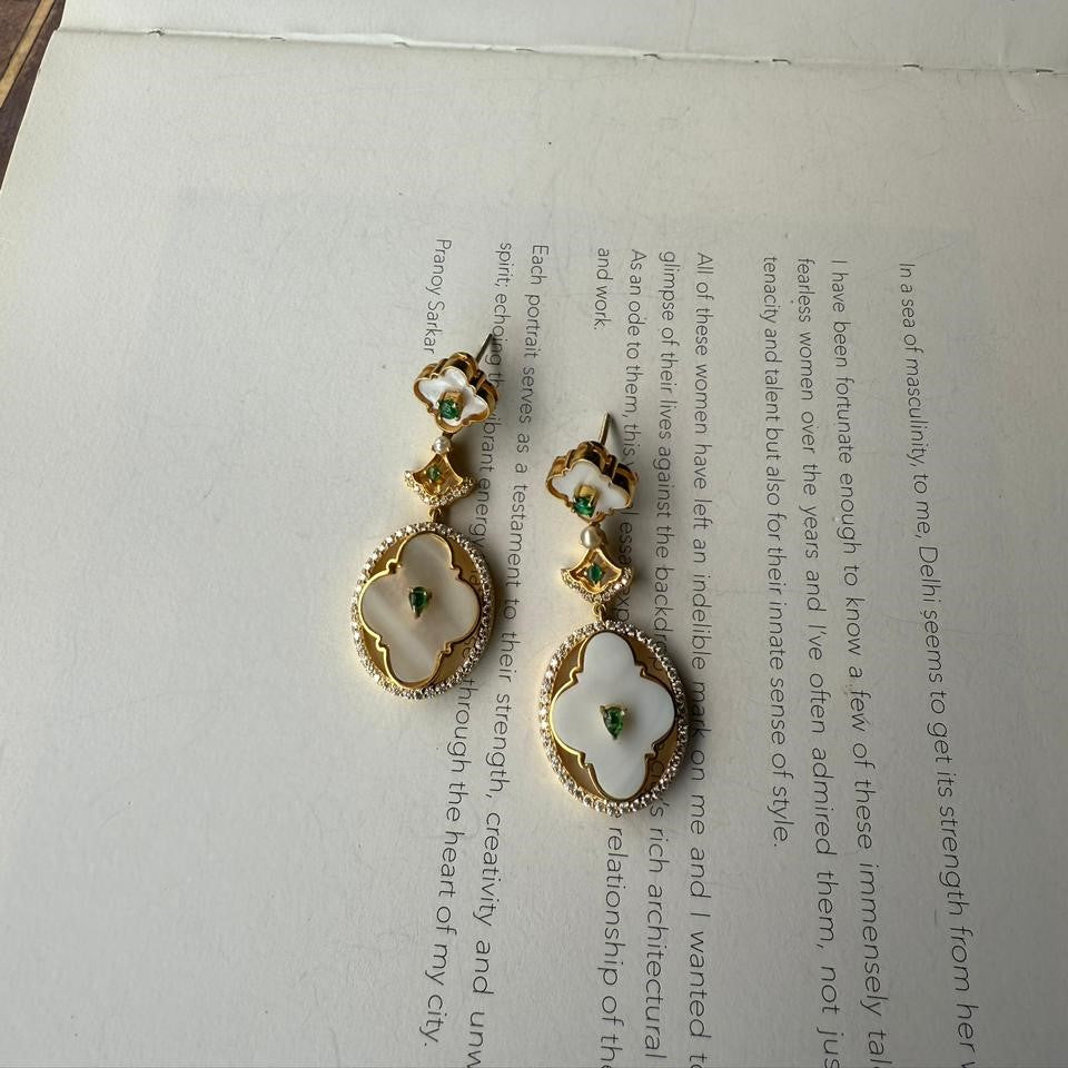Noor-e-Moti (Earrings only)