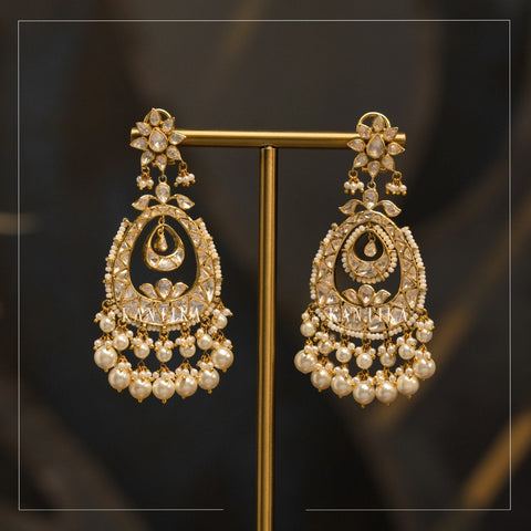 White Pearl Earring