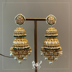 Two Tier Jhumkas