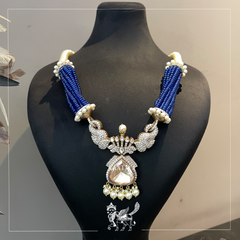 Blue - Pearl antique set