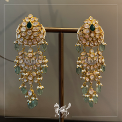 Elaborate Three Tier Earrings