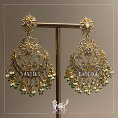 Elaborate Chandbali Earrings