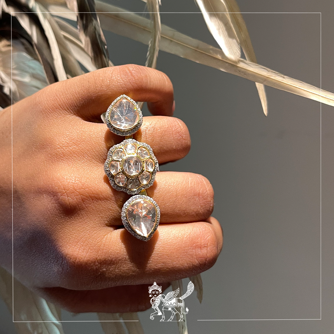 Triple 2025 finger ring