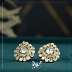 Drop Polki Studs