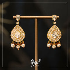 Elaborate Polki Earrings