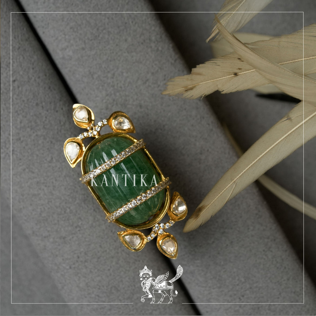 Emerald Stone Ring