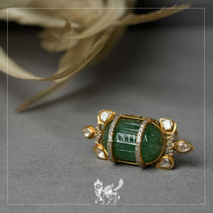 Emerald Stone Ring