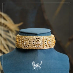 Florete Gold Tone Choker 2