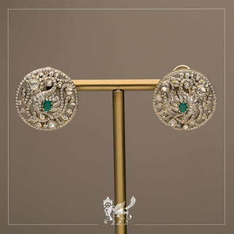 Forte and Peacock Earrings