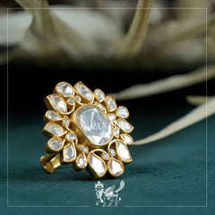 Heritage Polki Ring