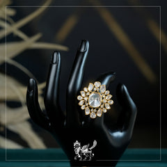 Heritage Polki Ring