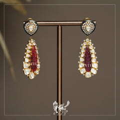 Ruby Drop Earrings