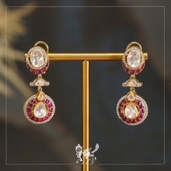 Ruby Polki Earrings